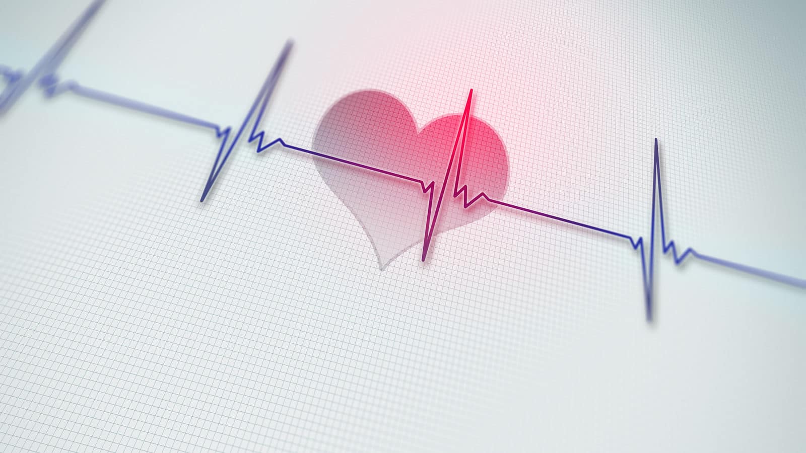 un coeur avec des symboles de fréquence cardiaque max