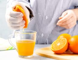 Machine a presser les oranges