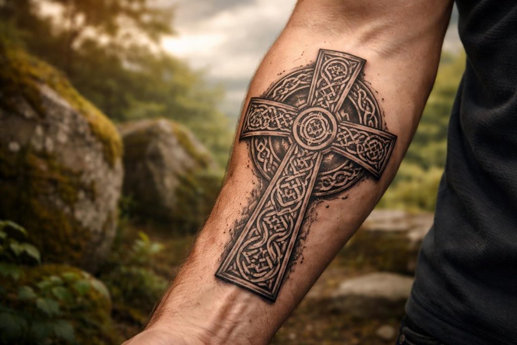 découvrez la signification profonde de la croix celtique tatouage et plongez dans son histoire fascinante, symbole d'héritage et de spiritualité celtiques.