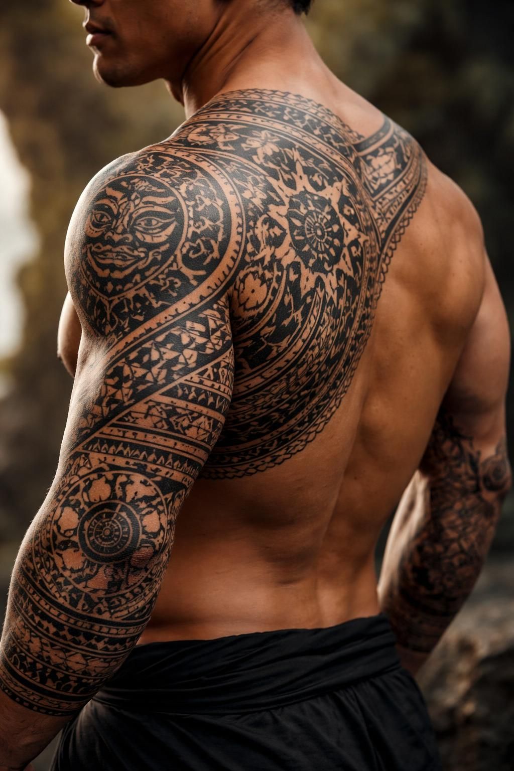 découvrez la signification profonde du tatouage polynésien chez l'homme, un art corporel riche en symboles qui raconte un voyage culturel fascinant et ancestral.