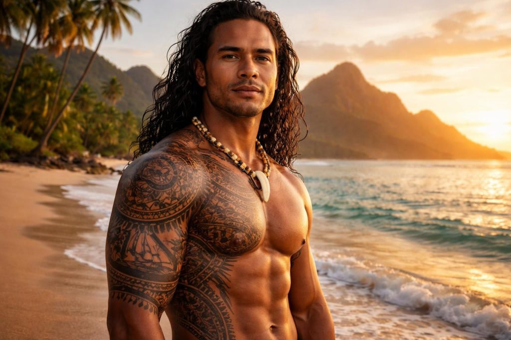 découvrez la signification profonde du tatouage polynésien pour homme et plongez dans un voyage culturel fascinant à travers des symboles traditionnels riches en histoire.