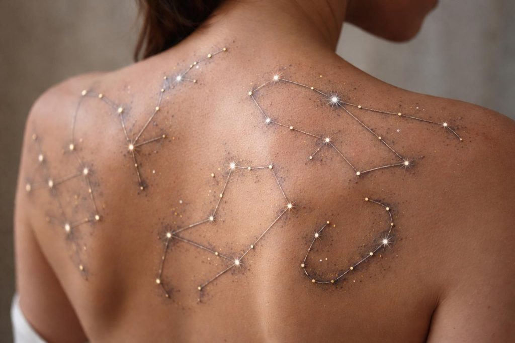 découvrez les tatouages des constellations, leurs symboles célestes uniques et les significations profondes qui inspirent ces œuvres d'art corporelles.