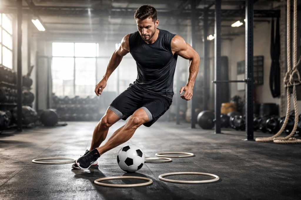 découvrez l'exercice cross feet pour le crossfit et le football, boostez votre agilité, coordination et performance sportive avec cette technique efficace et dynamique.