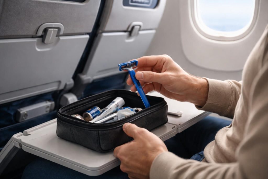 découvrez tout sur les rasoirs jetables en avion : règles, conseils et astuces pour voyager en toute tranquillité avec vos rasoirs à bord.